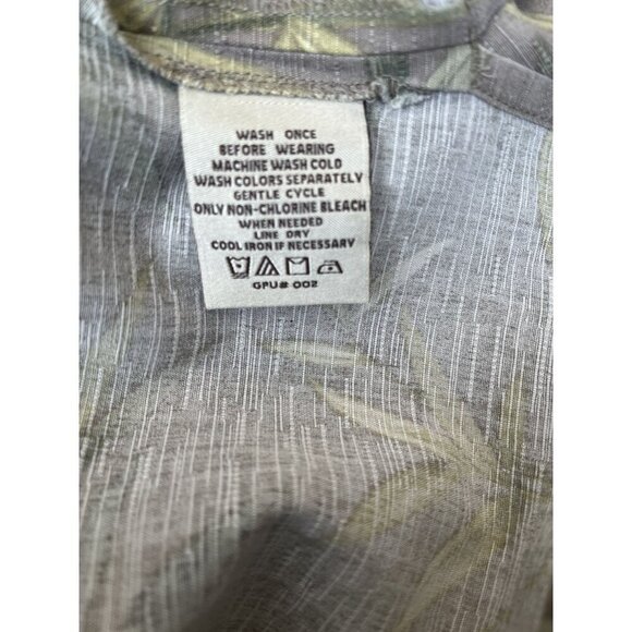 Jamaica Jaxx XXL Mens Hawaiian Print Silk Short Sleeve Button-Down Shirt - Picture 4 of 7